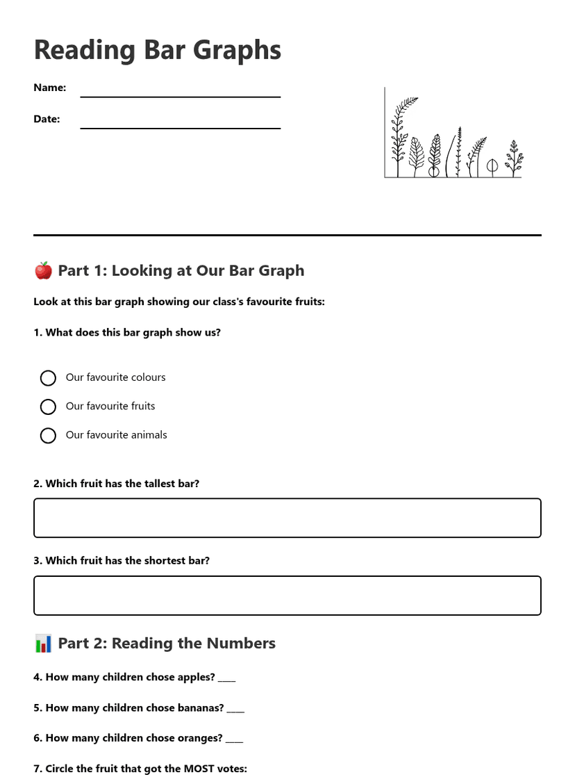 Reading Bar Graphs