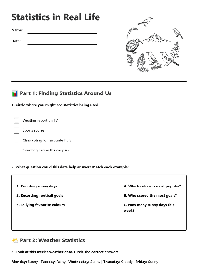 Statistics in Real Life