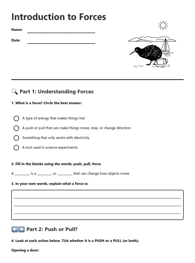 Introduction to Forces