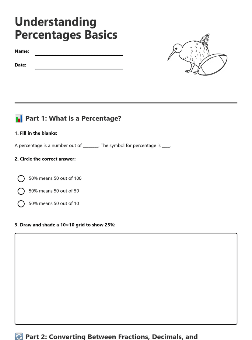 Understanding Percentages Basics