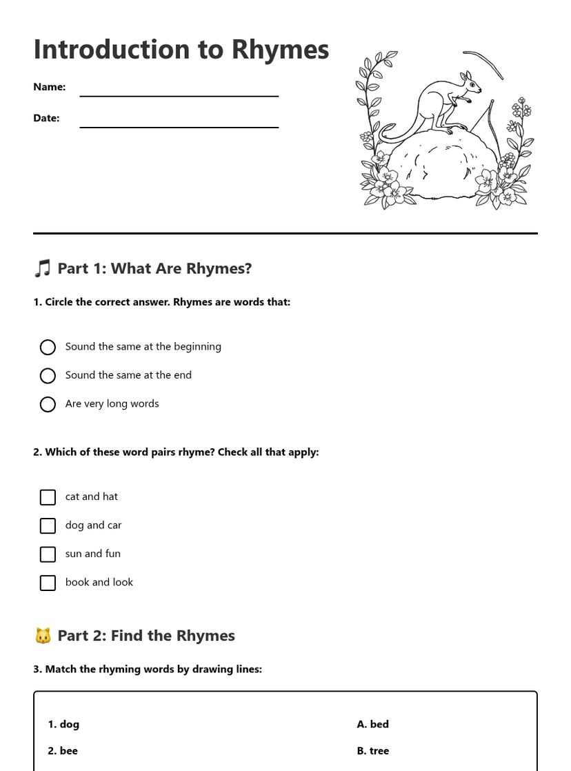 Introduction to Rhymes