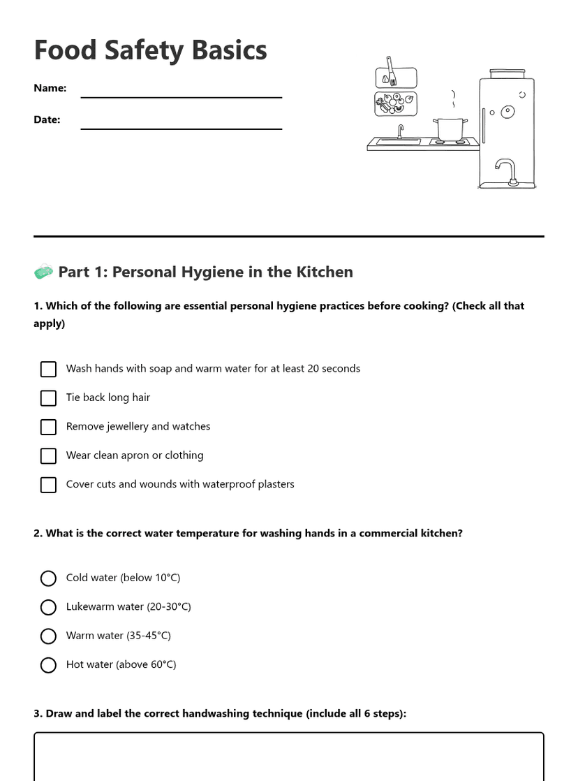 Food Safety Basics