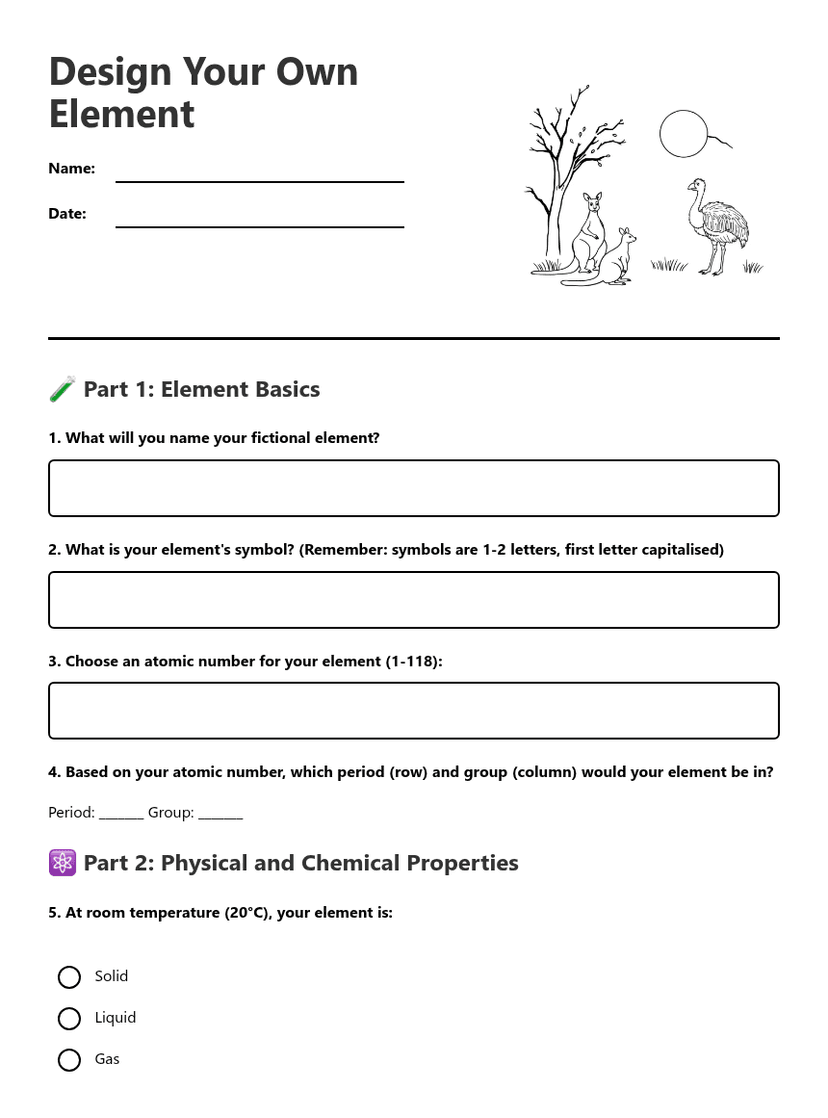 Design Your Own Element
