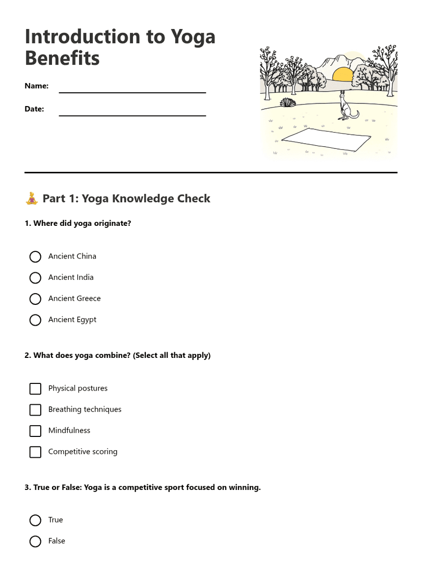 Introduction to Yoga Benefits