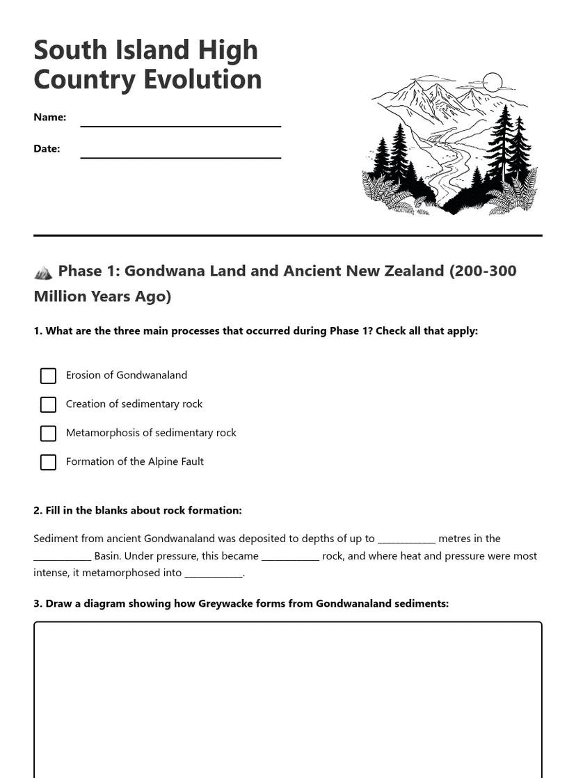 South Island High Country Evolution