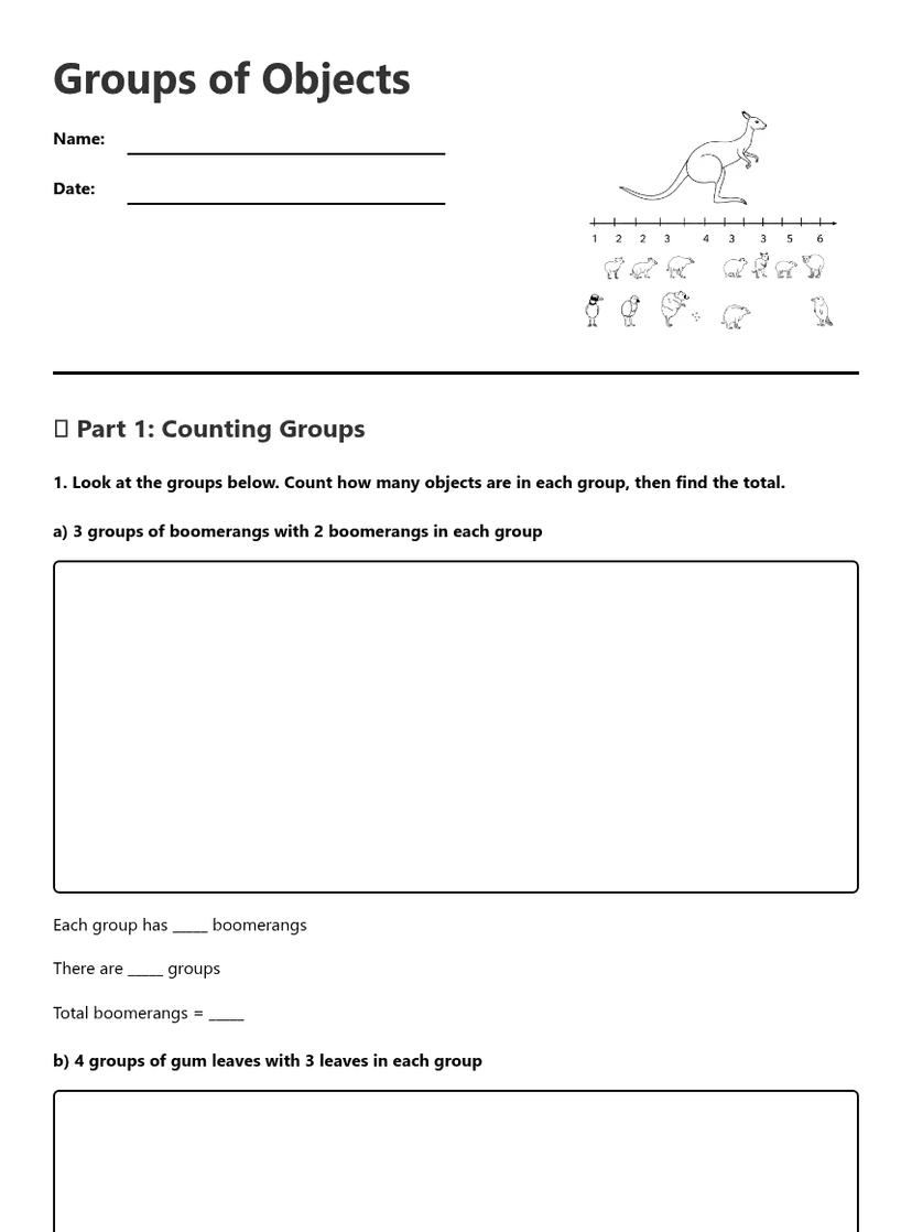 Groups of Objects