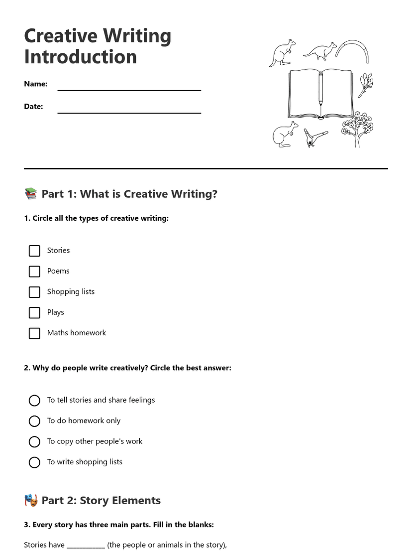 Creative Writing Introduction