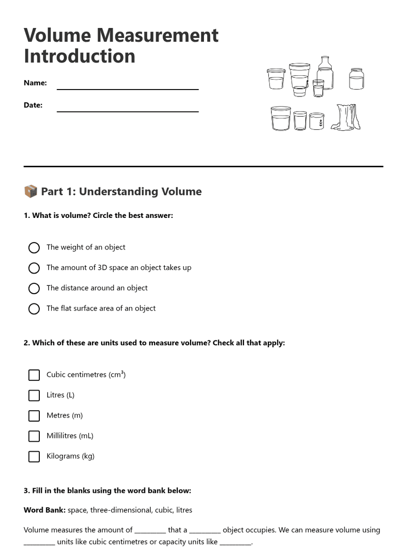 Volume Measurement Introduction