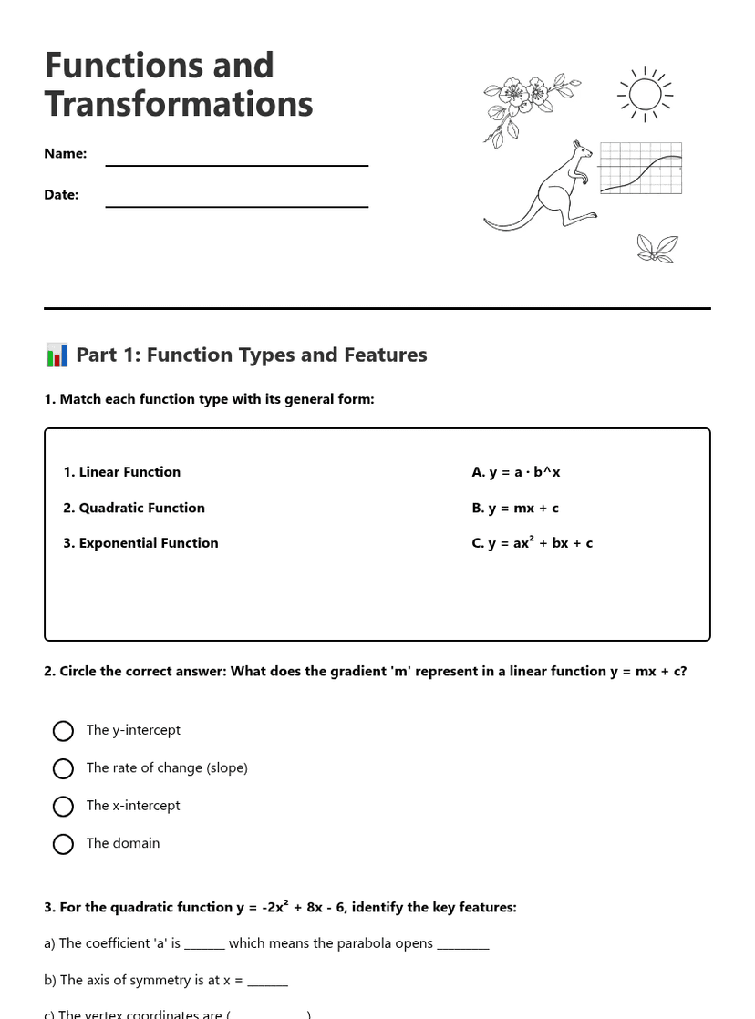 Functions and Transformations