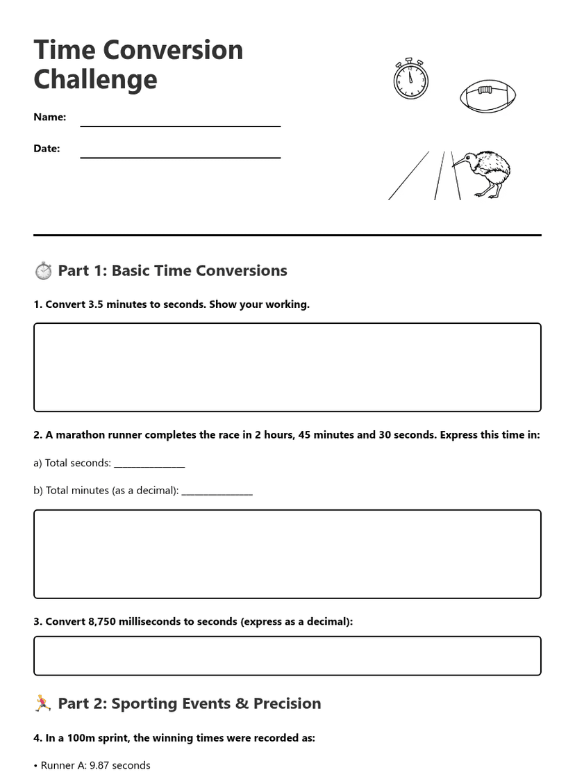 Time Conversion Challenge