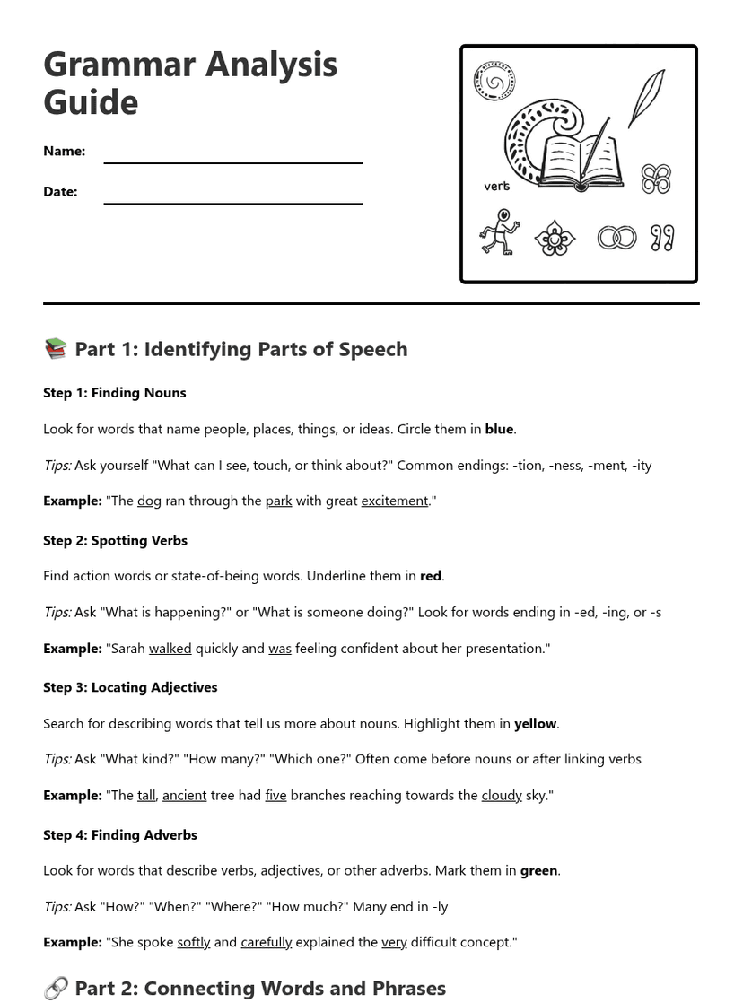 Grammar Analysis Guide