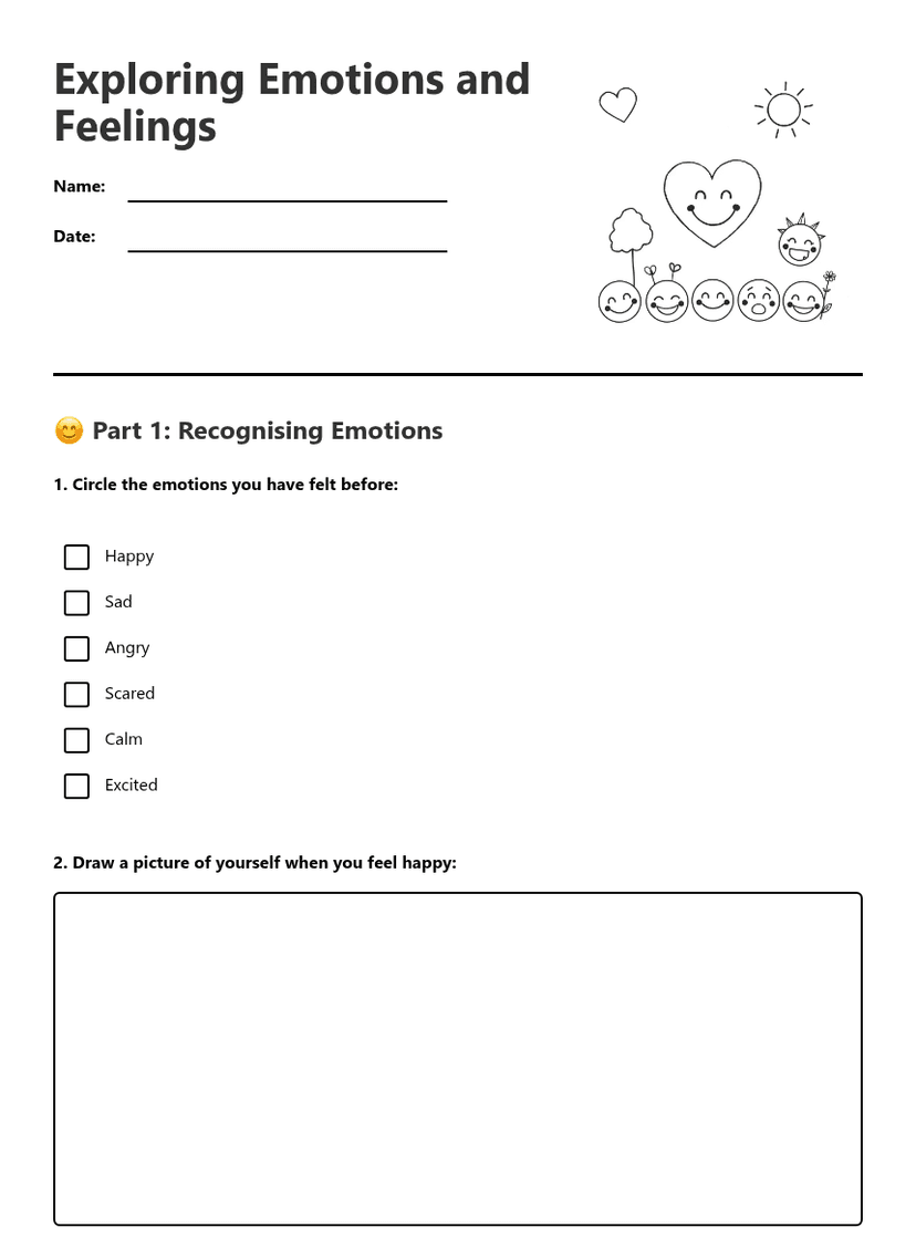 Exploring Emotions and Feelings