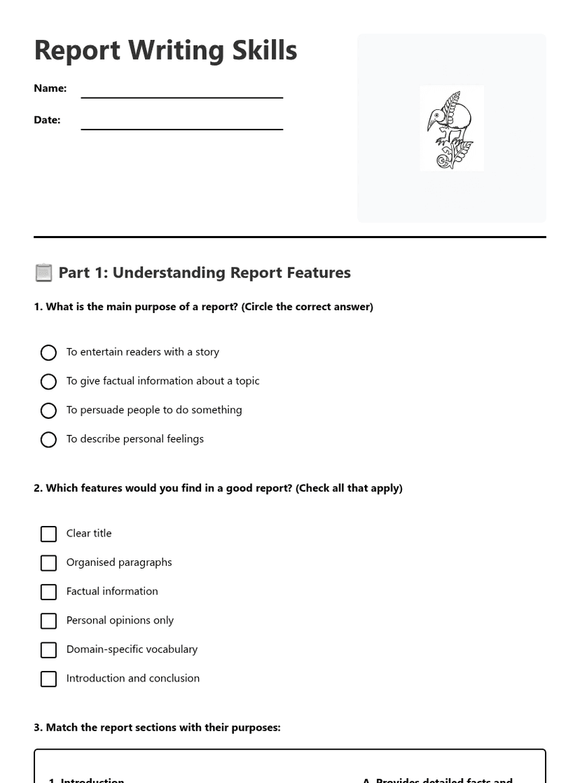 Report Writing Skills