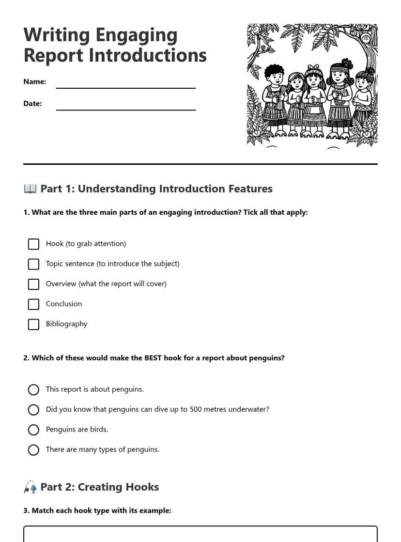 Writing Engaging Report Introductions