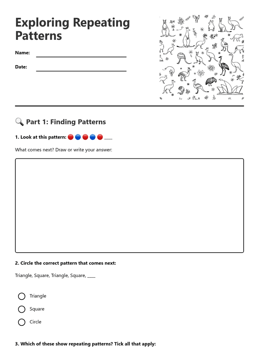 Exploring Repeating Patterns