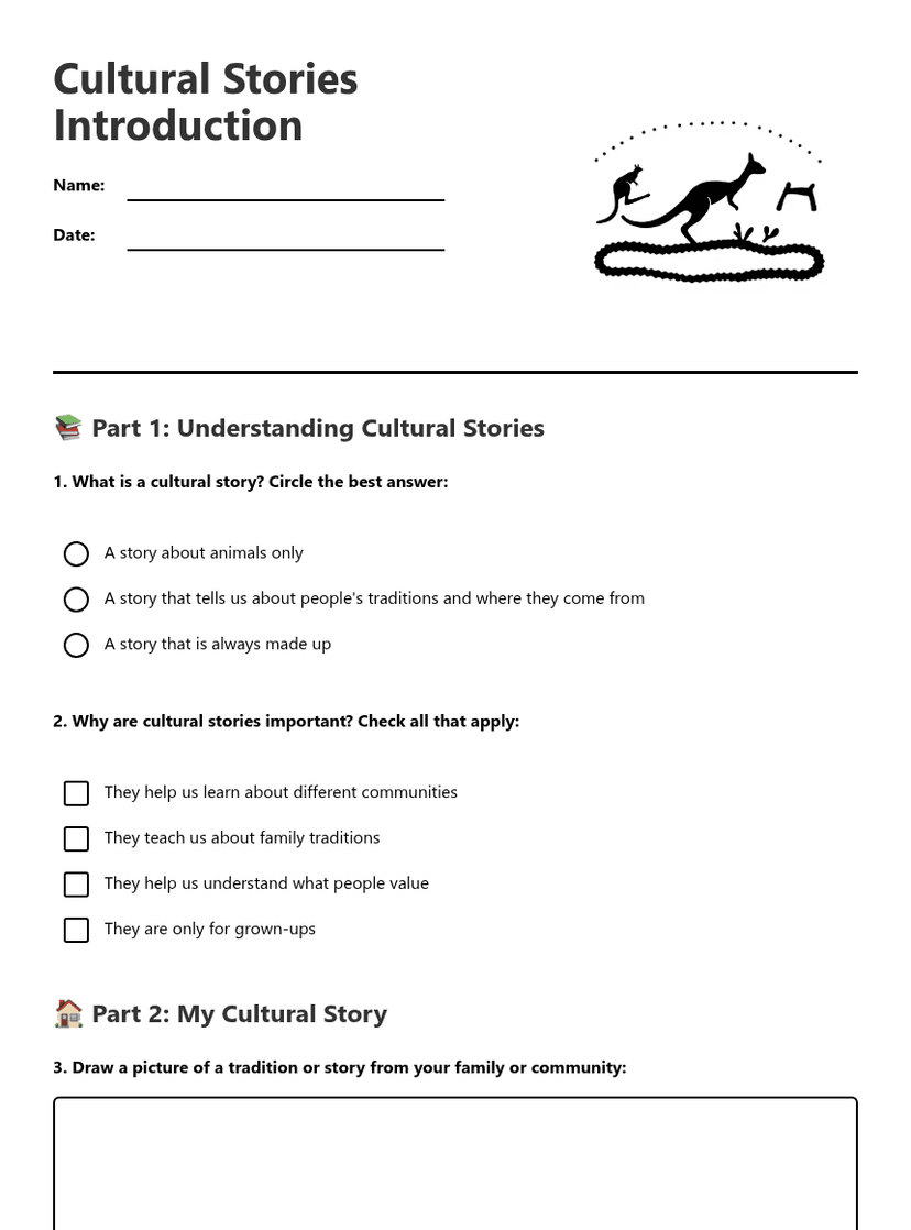 Cultural Stories Introduction