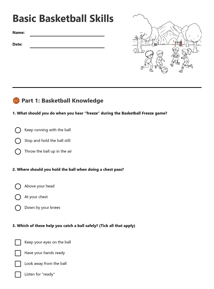 Basic Basketball Skills