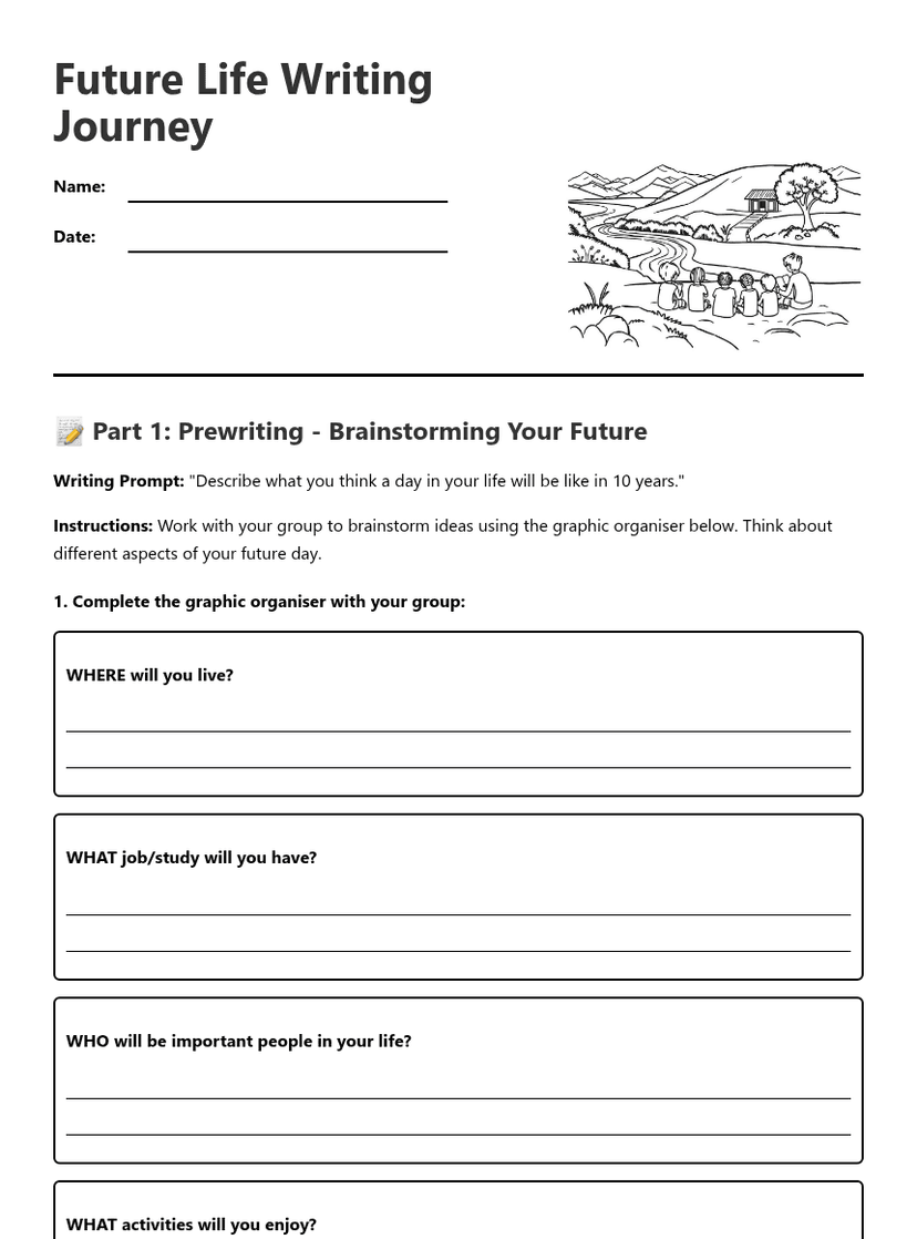 Future Life Writing Journey