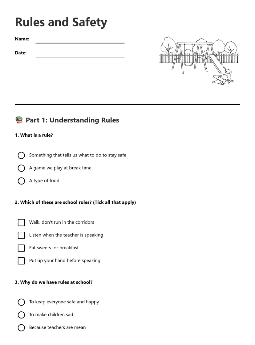 Rules and Safety