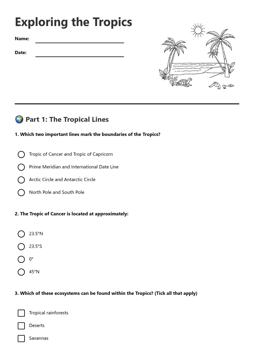 Exploring the Tropics