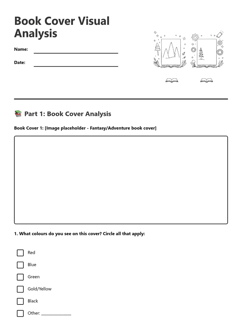 Book Cover Visual Analysis