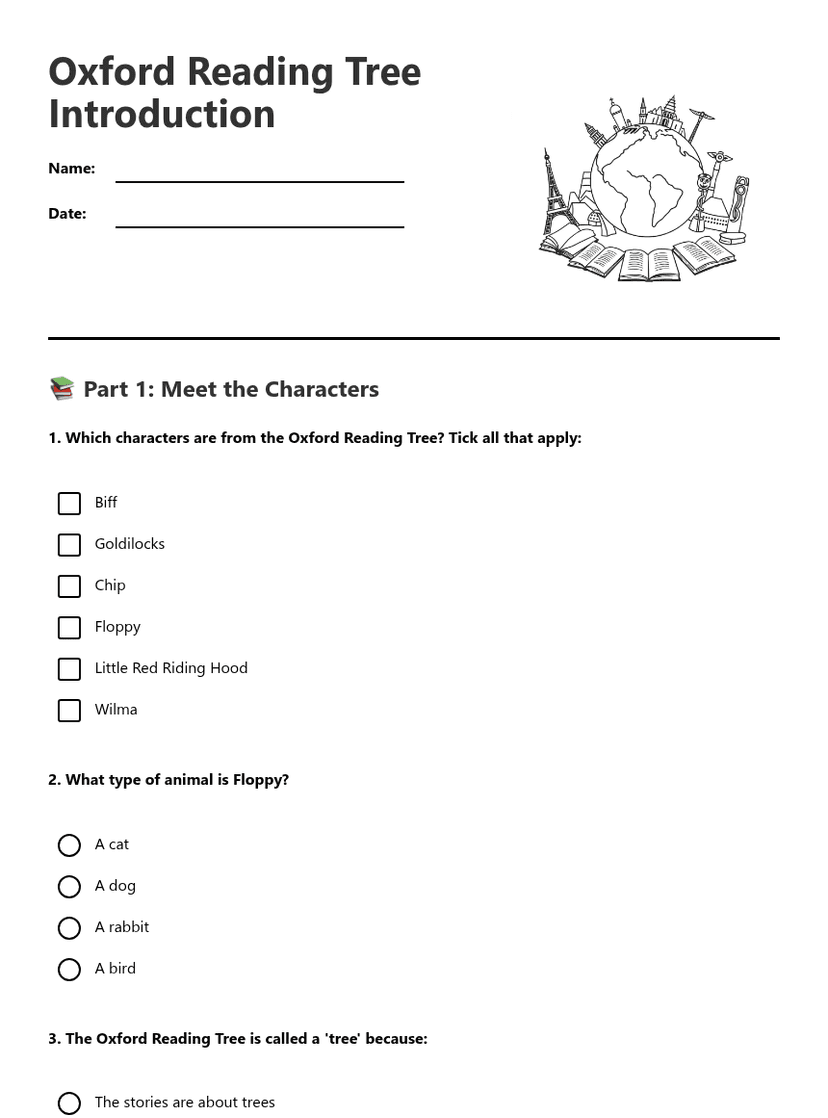 Oxford Reading Tree Introduction