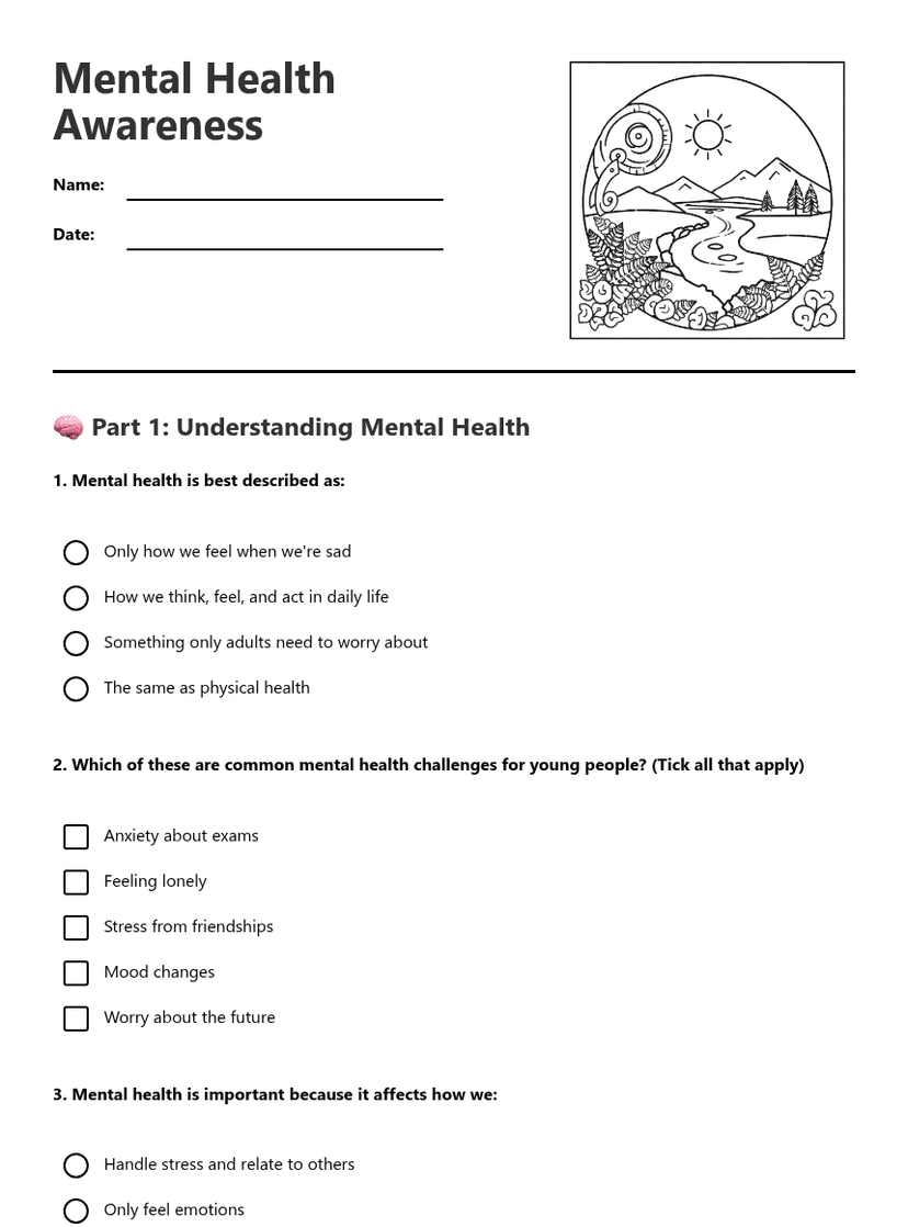 Mental Health Awareness