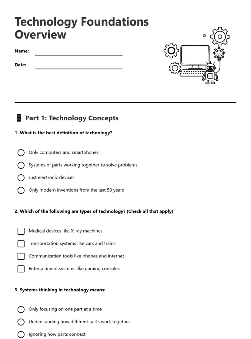 Technology Foundations Overview