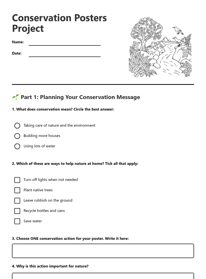 Conservation Posters Project