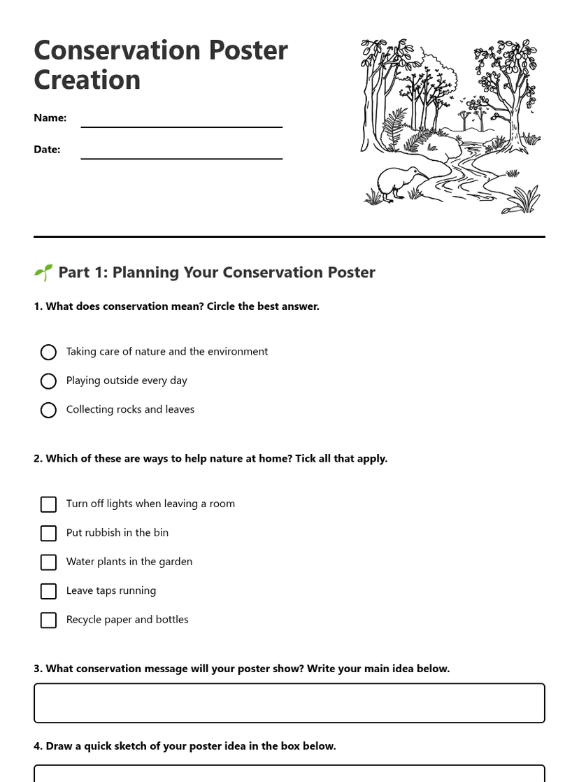 Conservation Poster Creation