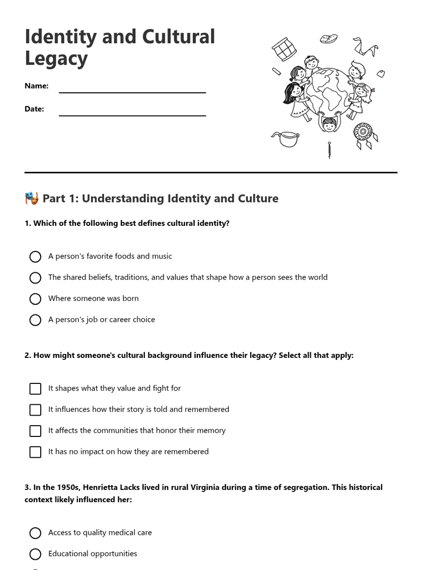 Identity and Cultural Legacy