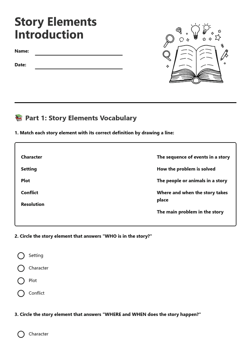 Story Elements Introduction