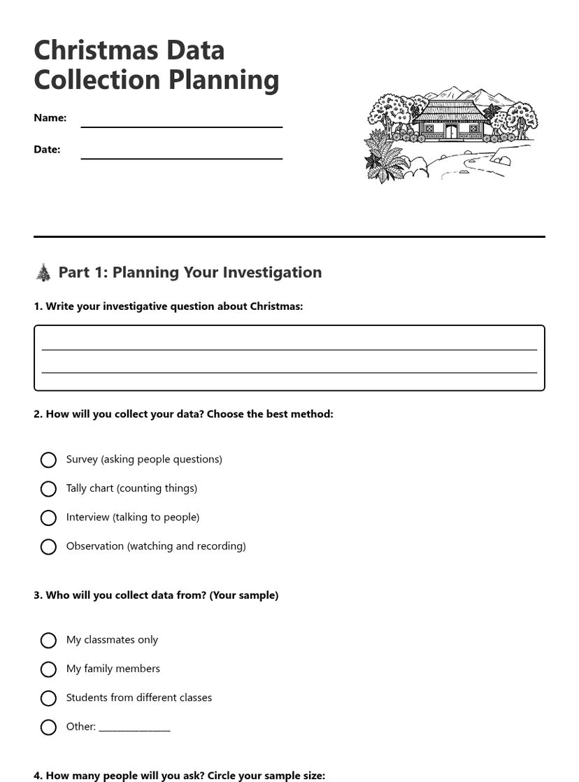 Christmas Data Collection Planning