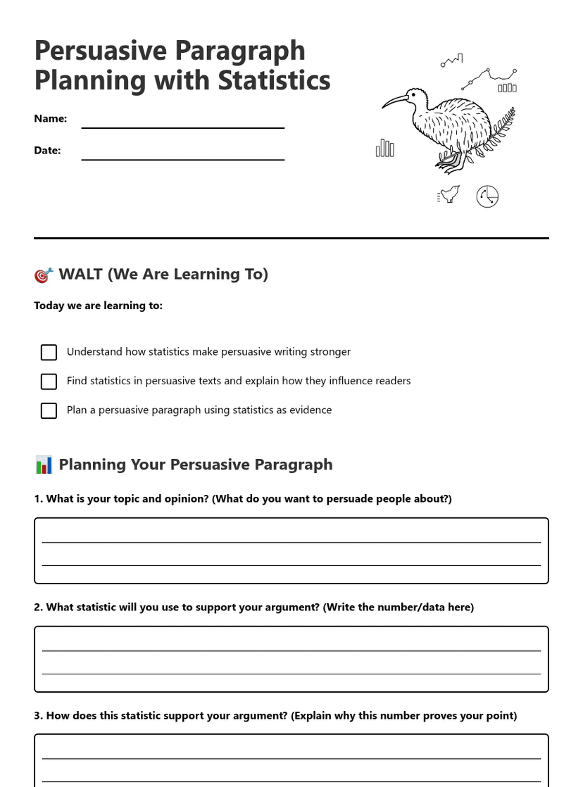 Persuasive Paragraph Planning