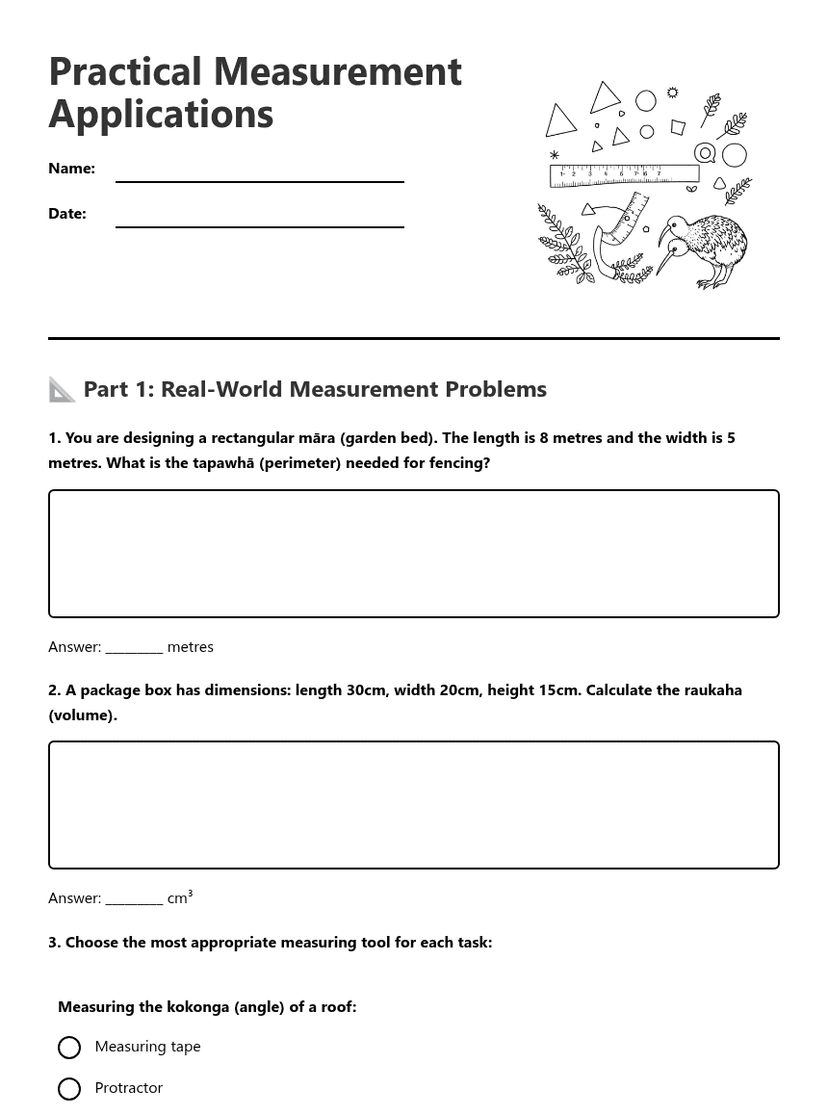Practical Measurement Applications