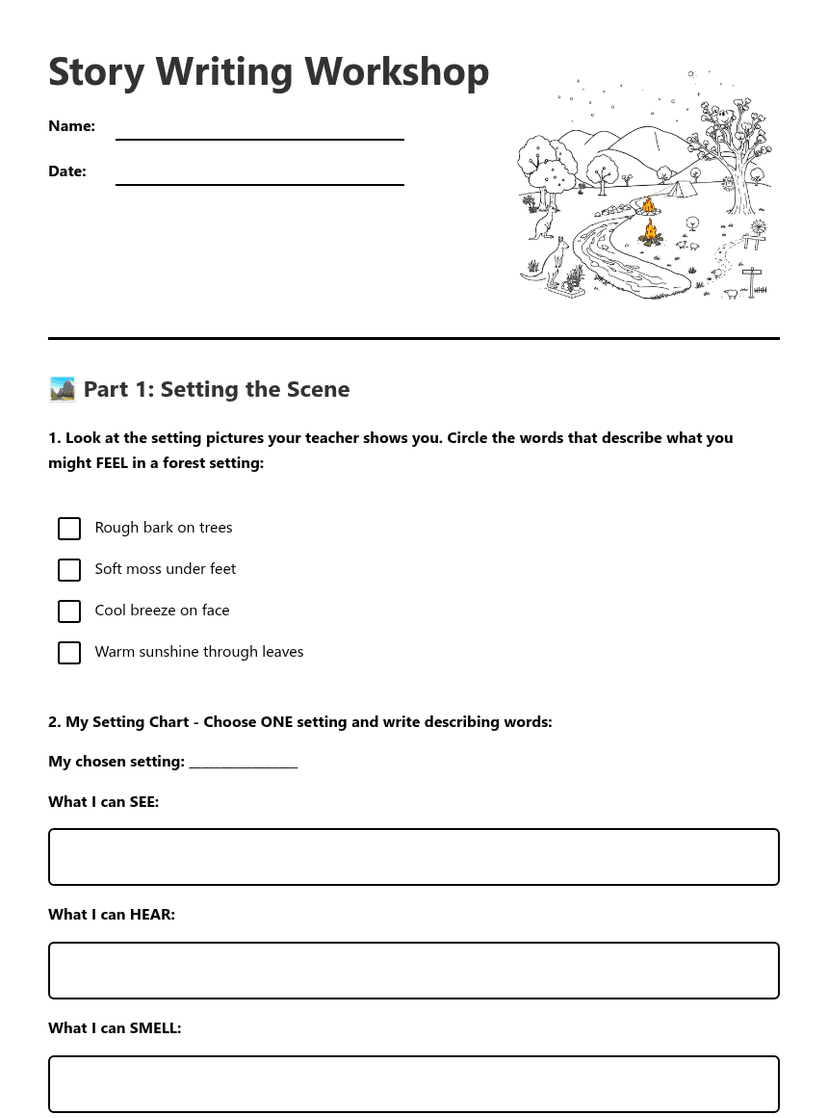 Story Writing Workshop