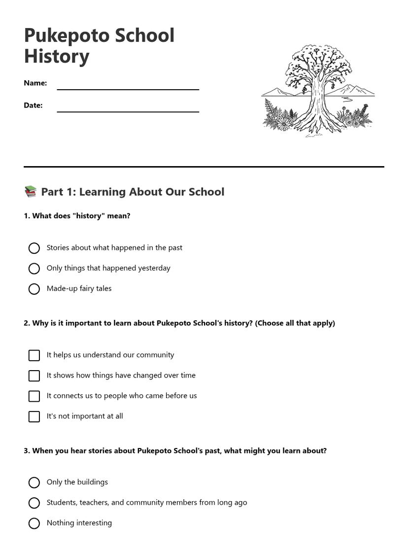 Pukepoto School History