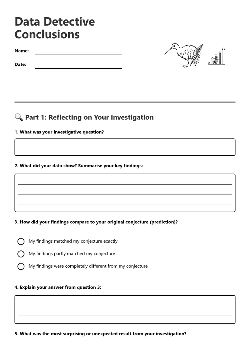 Data Detective Conclusions