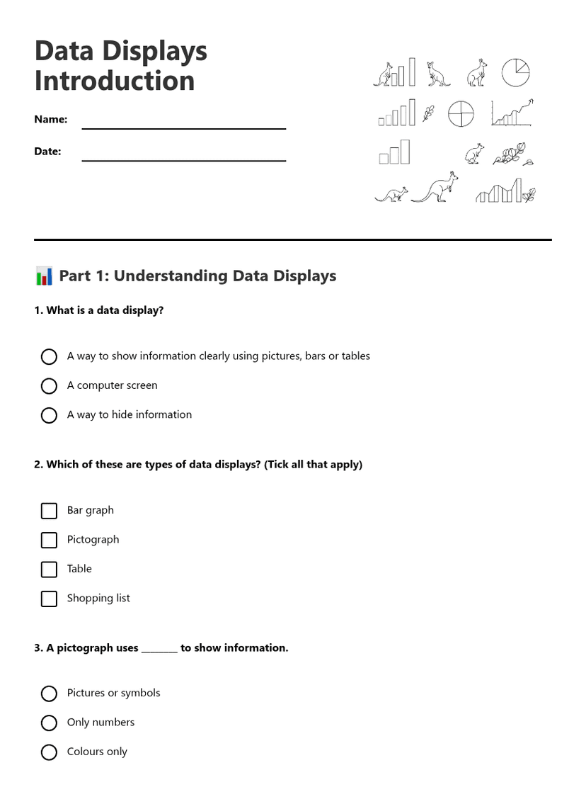 Data Displays Introduction