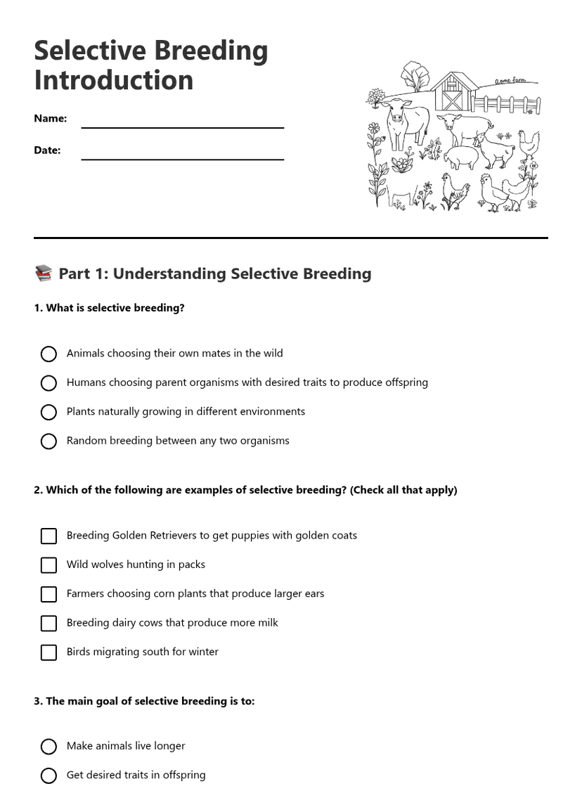 Selective Breeding Introduction