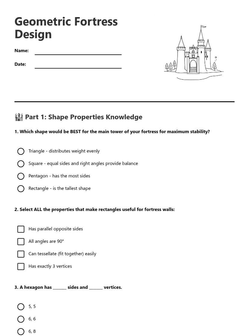 Geometric Fortress Design