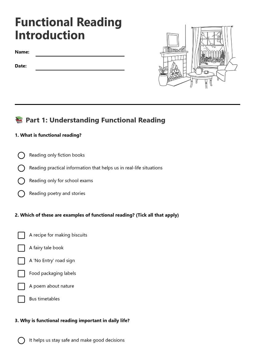 Functional Reading Introduction