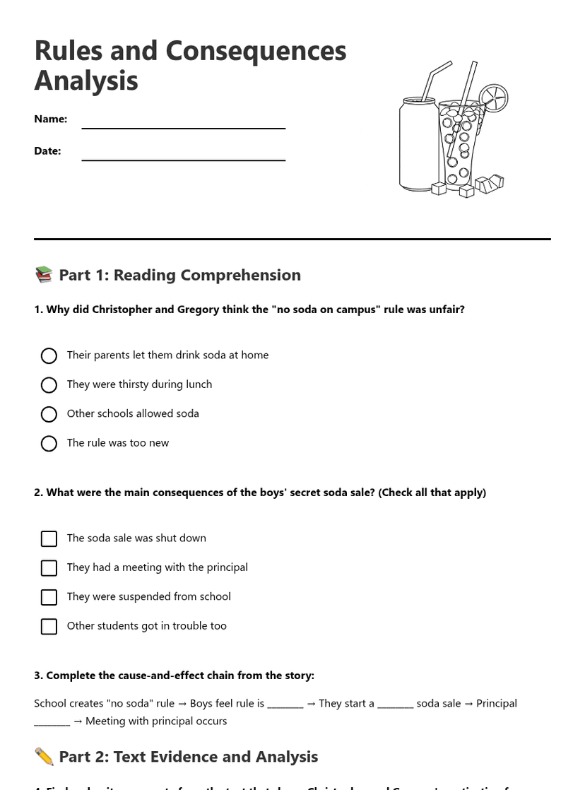 Rules and Consequences Analysis