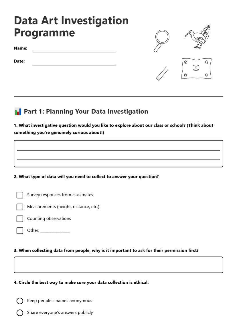 Data Art Investigation Programme