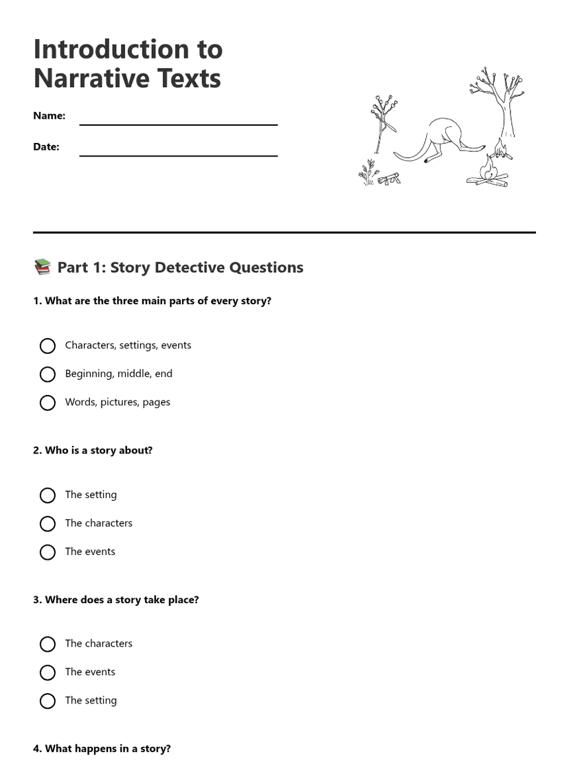 Introduction to Narrative Texts