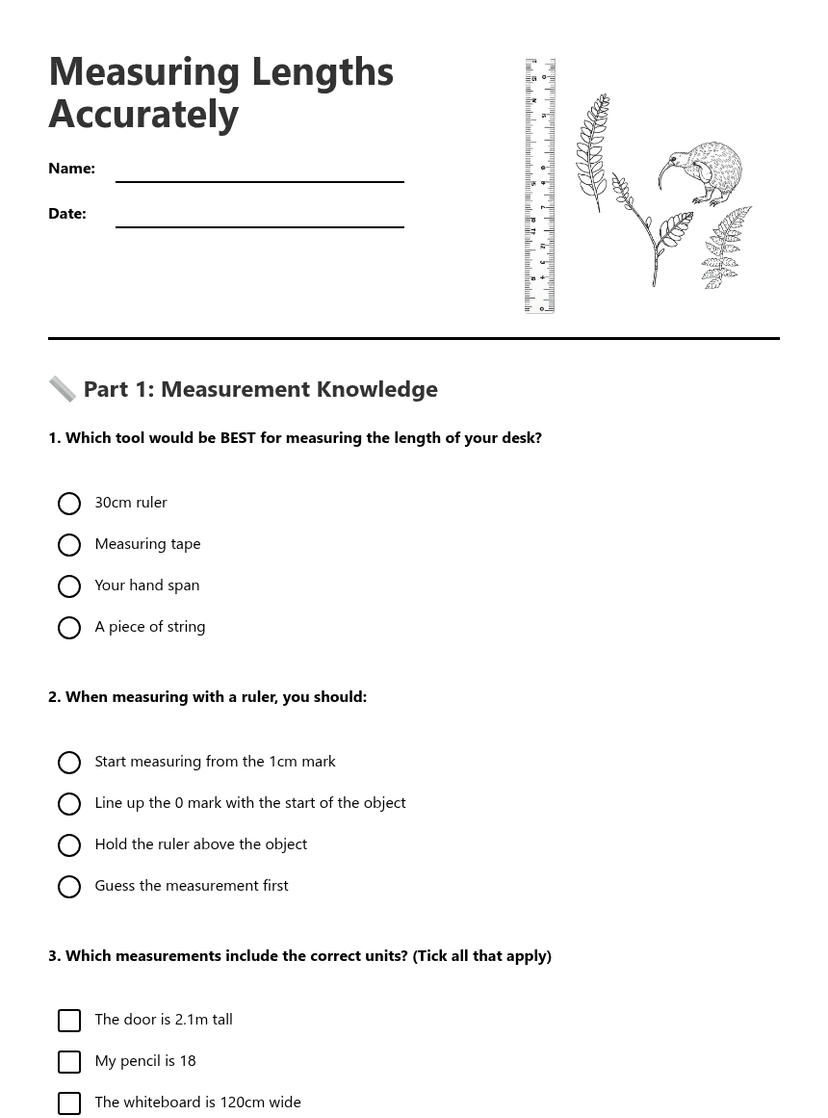 Measuring Lengths Accurately