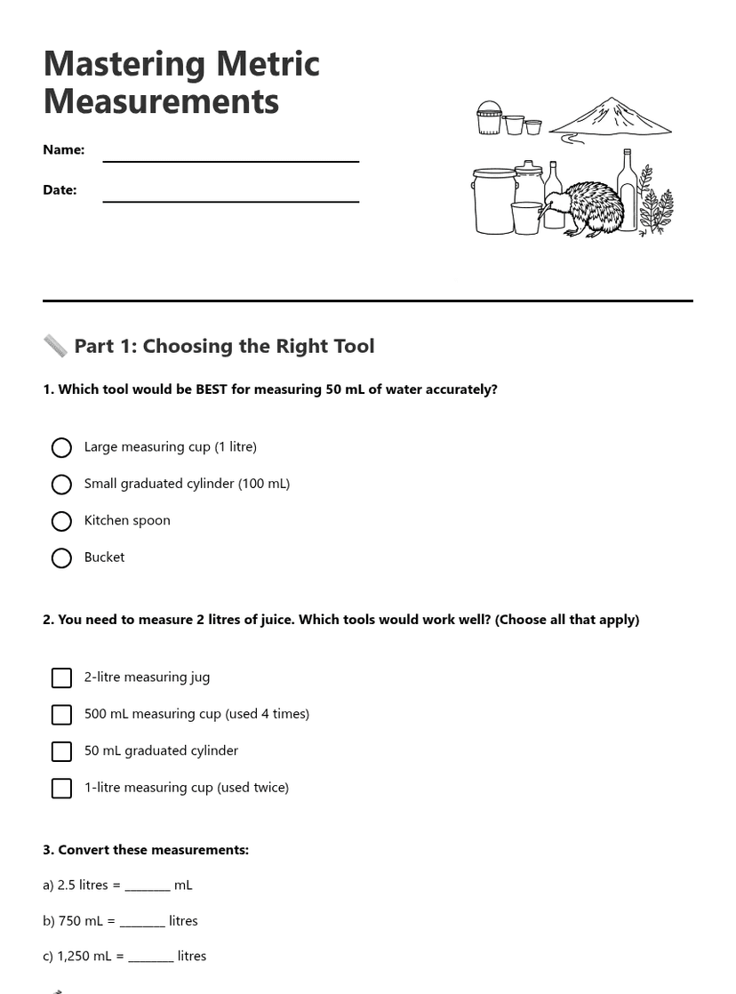 Mastering Metric Measurements