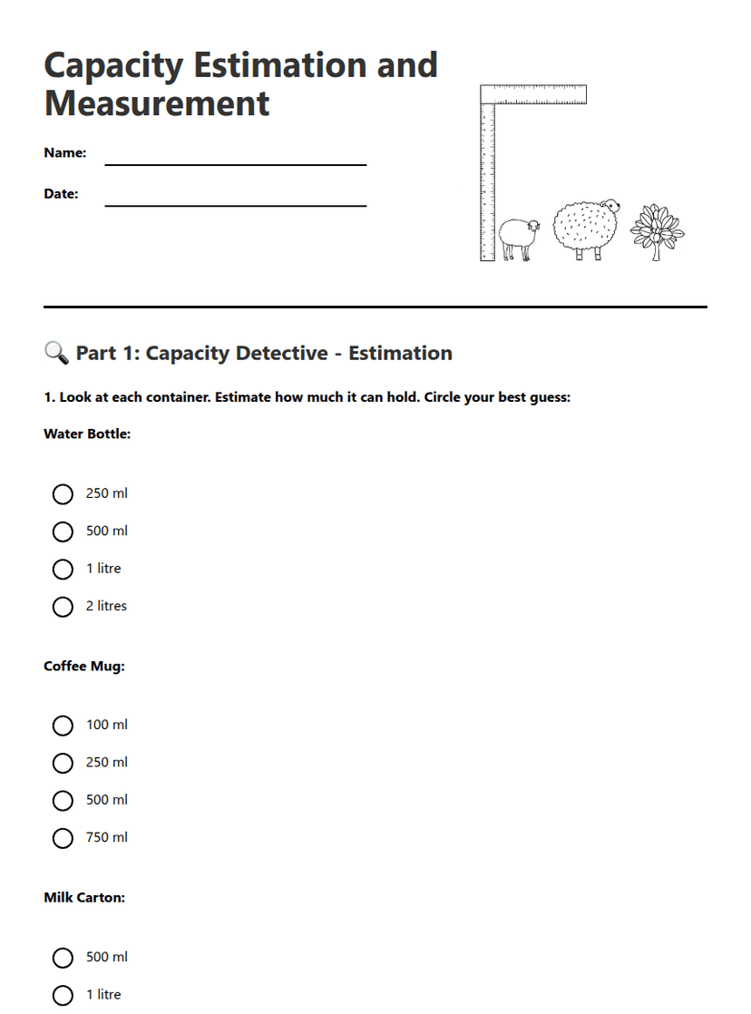 Capacity Estimation and Measurement