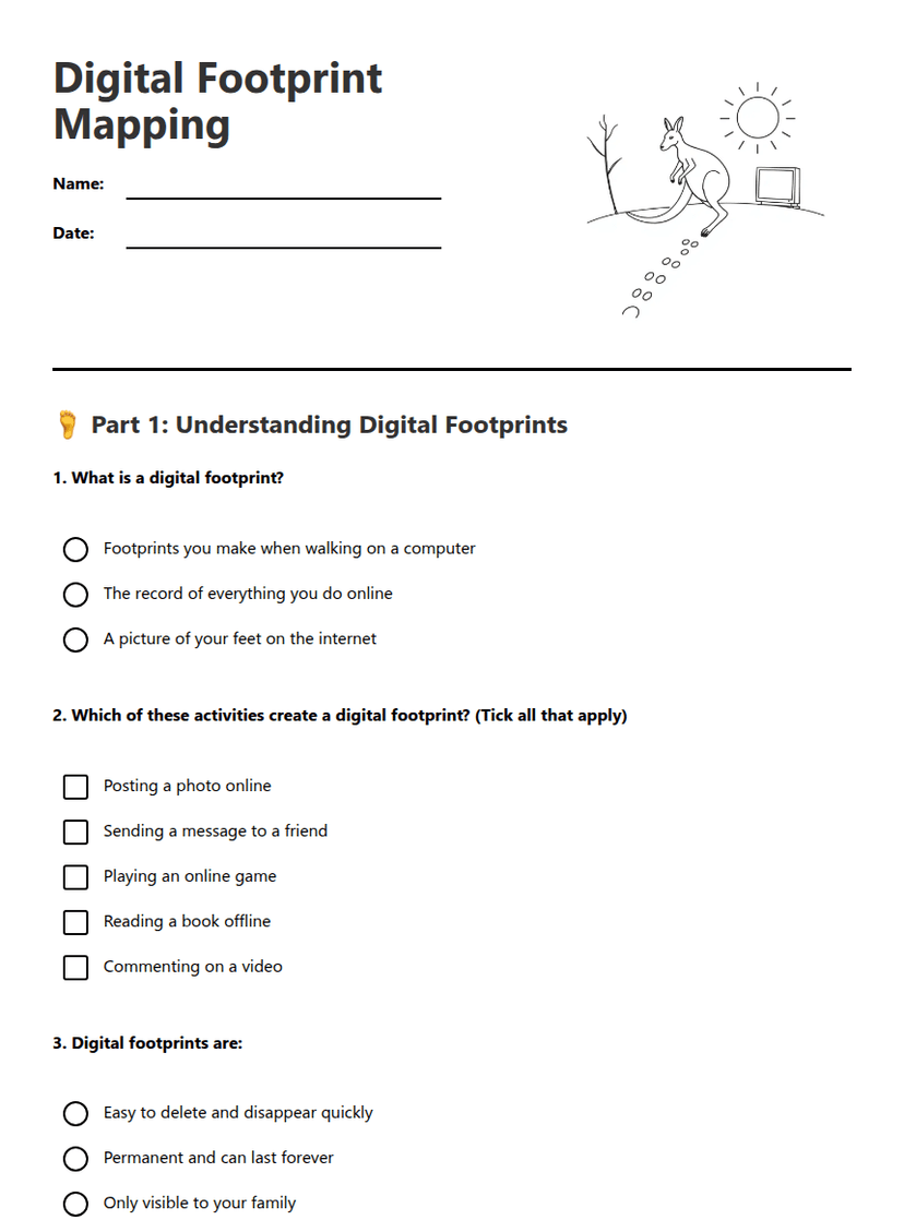 Digital Footprint Mapping
