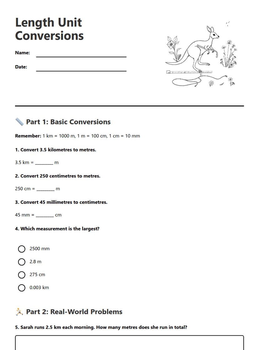 Length Unit Conversions
